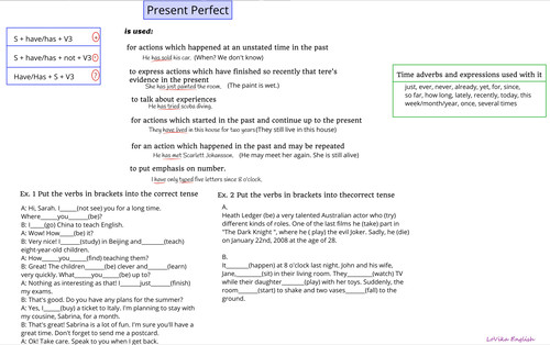 Present Perfect