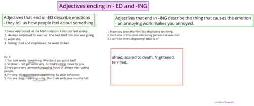 Adjectives